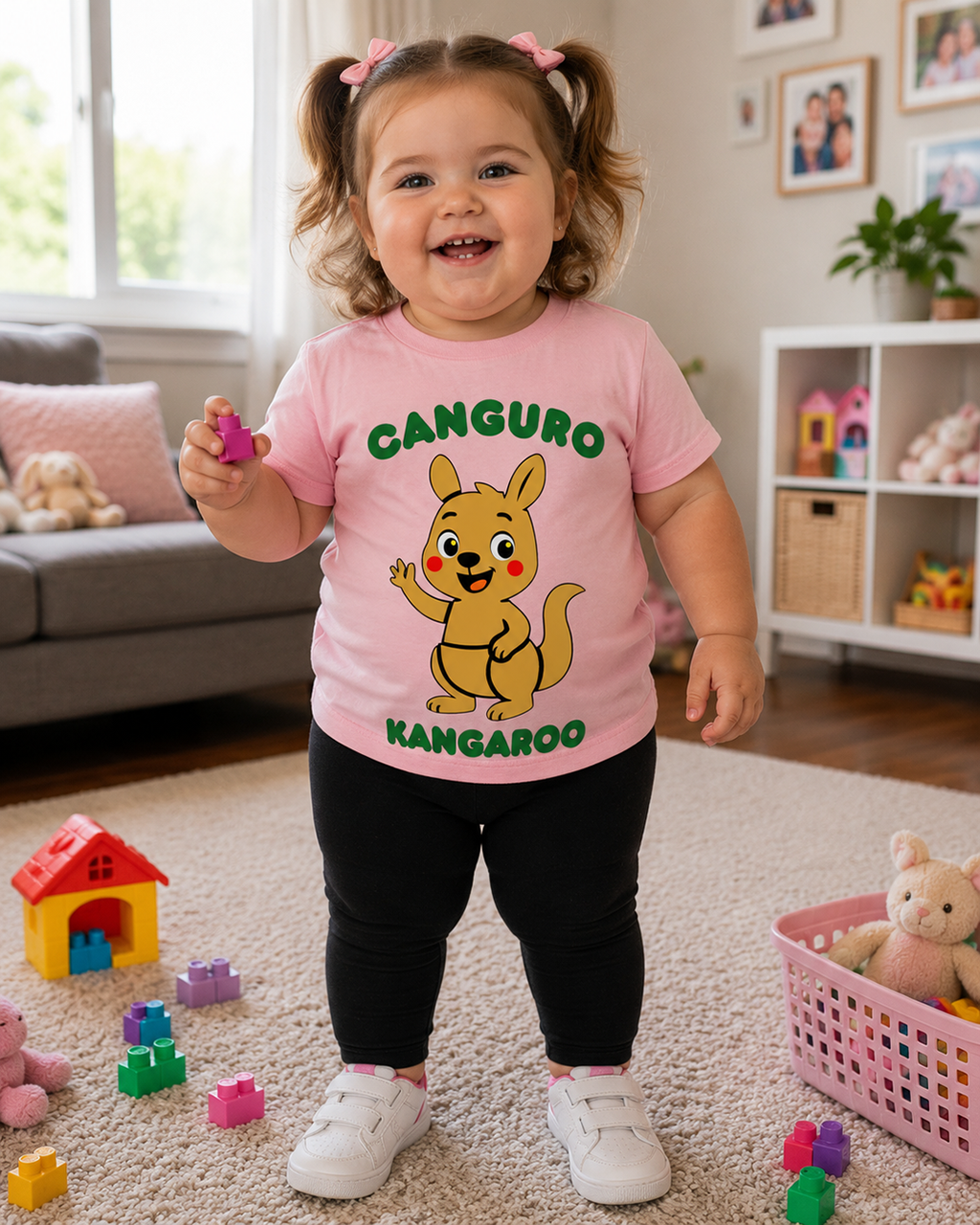 Canguro (Spanish) Kangaroo - Toddler t-shirt