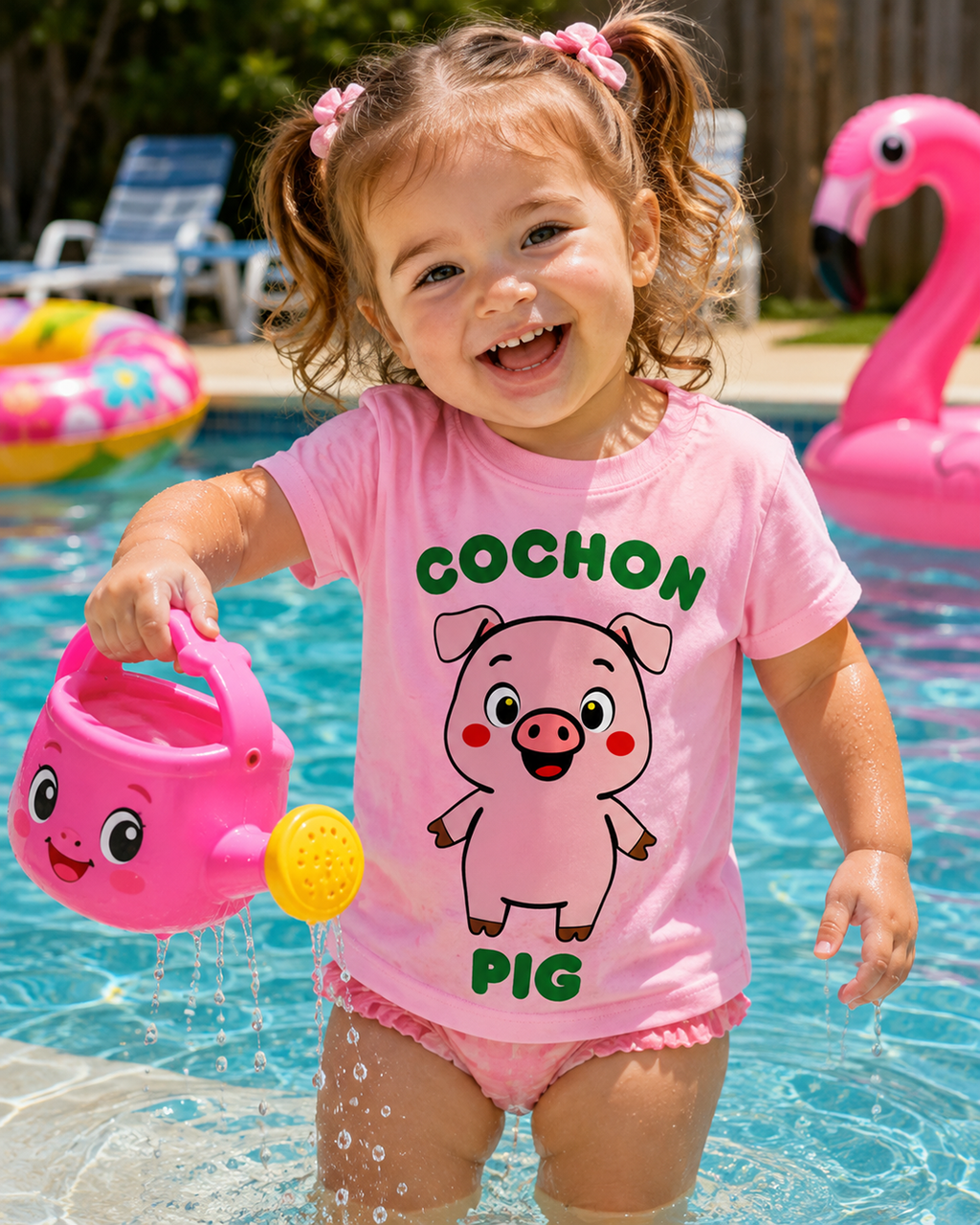 Cochon (French) Pig - Toddler t-shirt