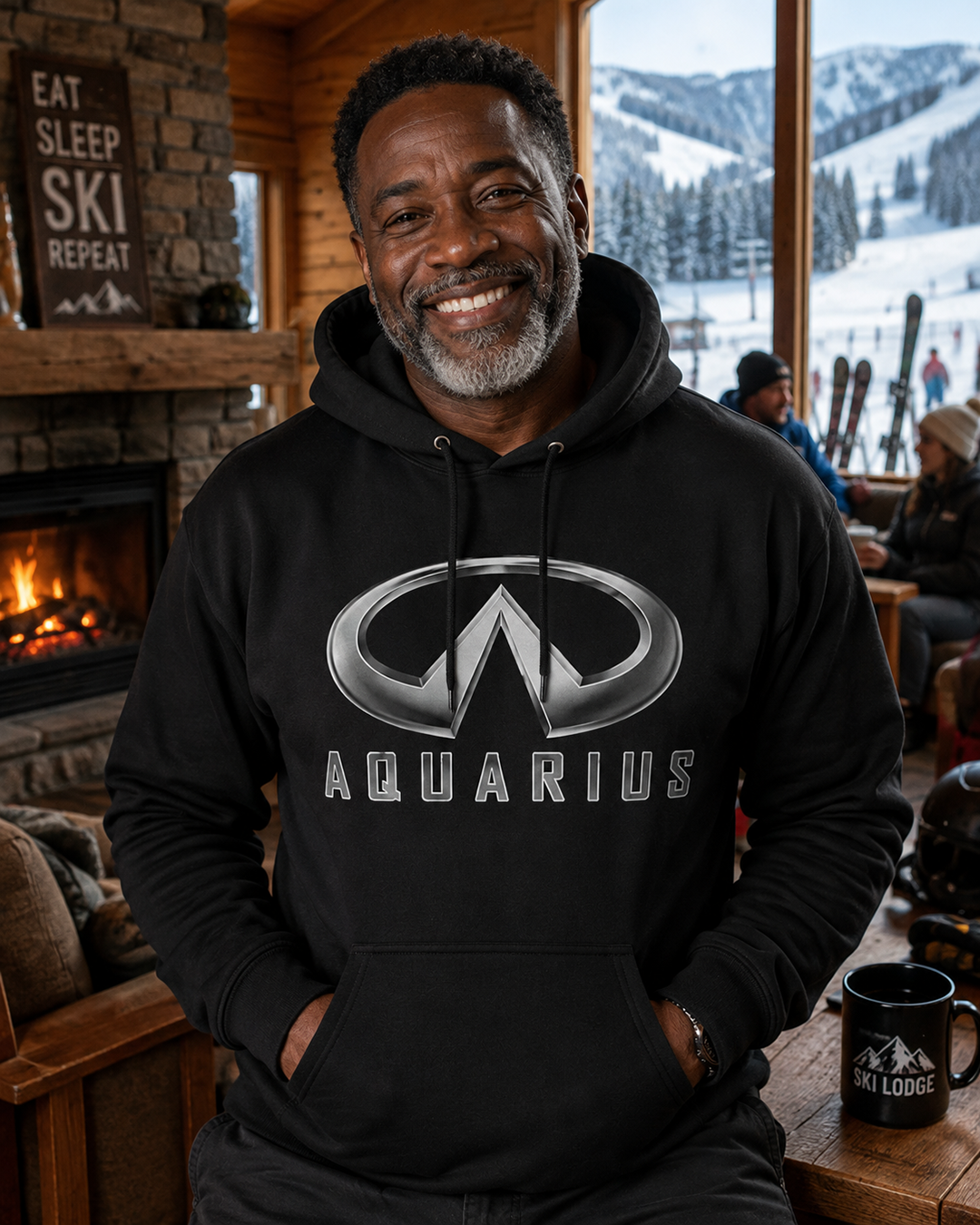 Aquarius (A) Infiniti Edition Hooded Sweatshirt