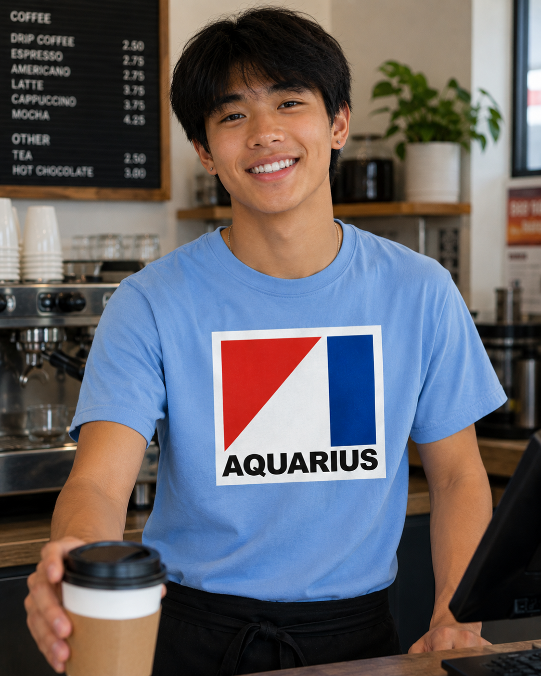 Aquarius (D) AMC Edition Heavyweight Box-Cut Tshirt