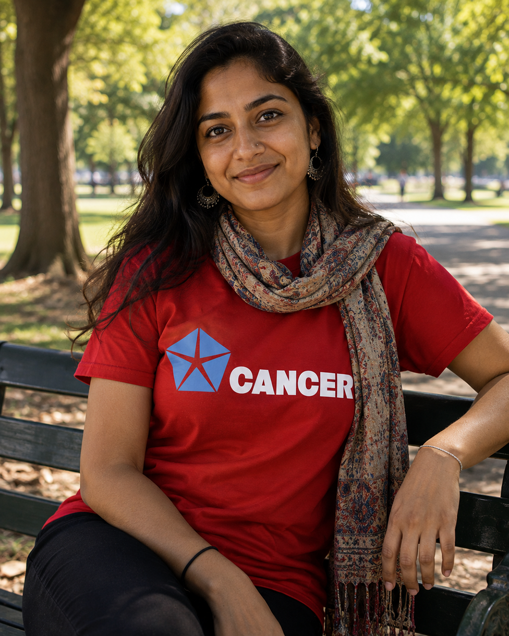 Cancer (D) Chrysler Edition Heavyweight Box-Cut Tshirt