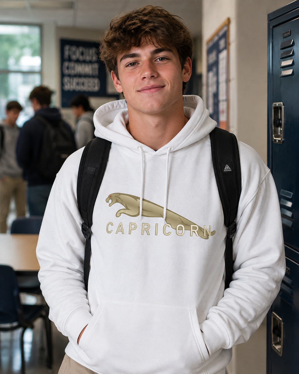 Capricorn (E) Jaguar Edition Hooded Sweatshirt