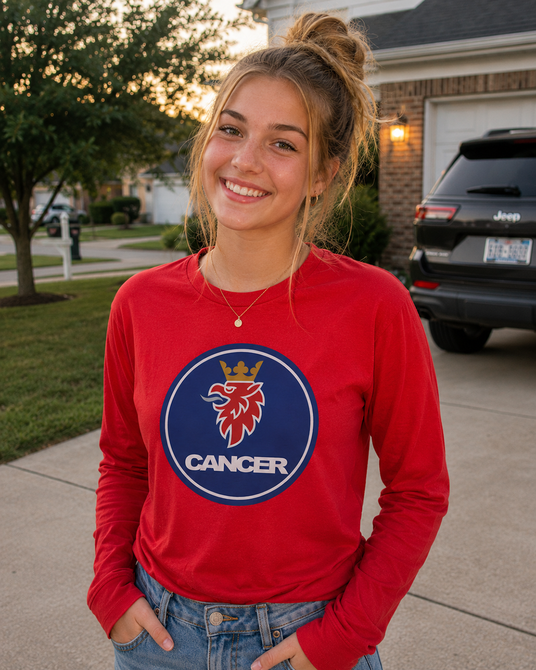Cancer (E) Saab Edition Unisex Jersey Long Sleeve Tee