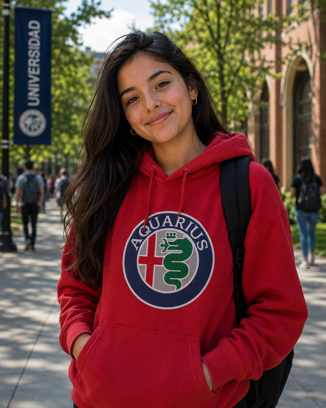 Aquarius (E) Alfa Romeo Edition Hooded Sweatshirt