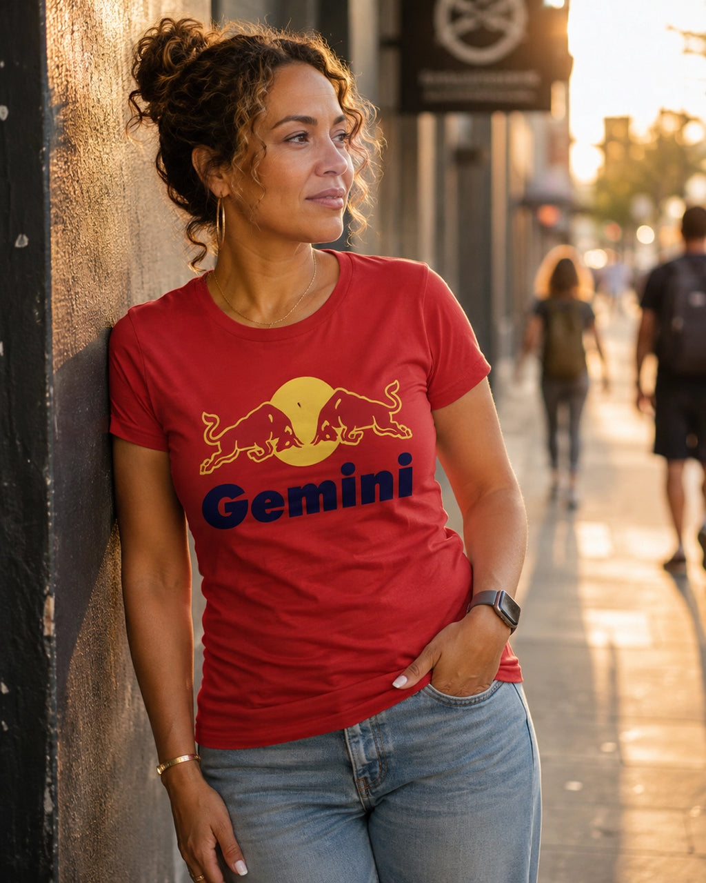 Gemini (E) Red Bull Edition Heavyweight Box-Cut Tshirt