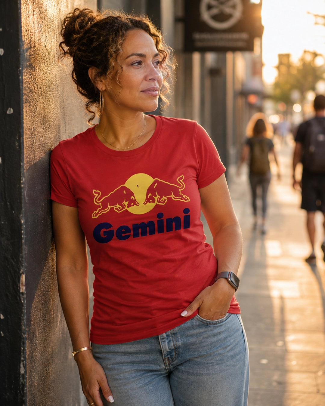Gemini (E) Red Bull Edition Heavyweight Box-Cut Tshirt
