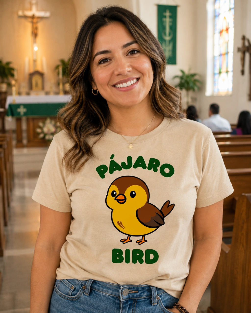 Pajaro (Spanish) Bird - Adult unisex soft t-shirt
