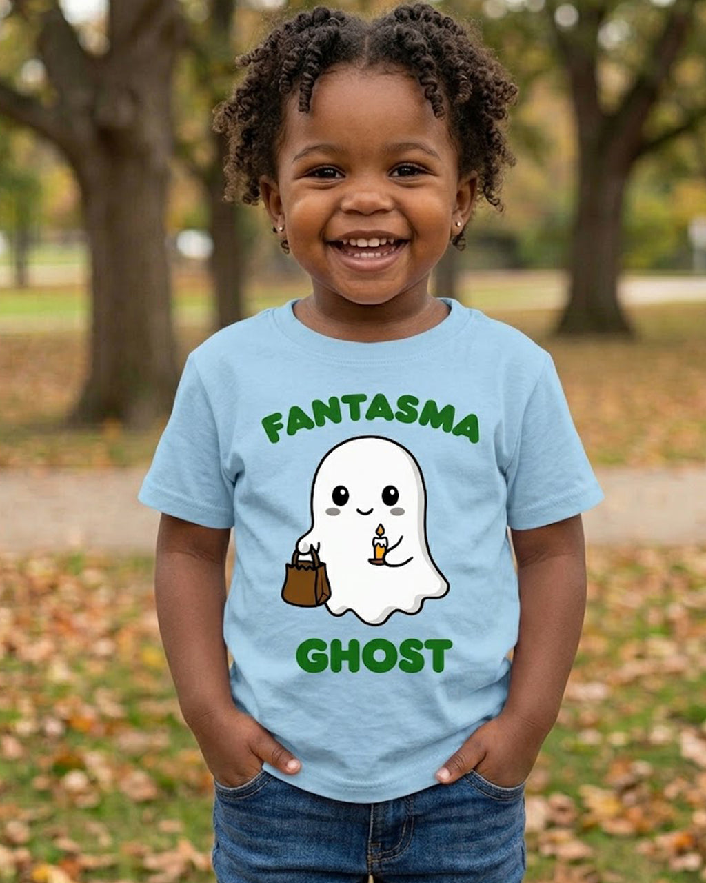 Fantasma (Spanish) Ghost - Toddler soft t-shirt