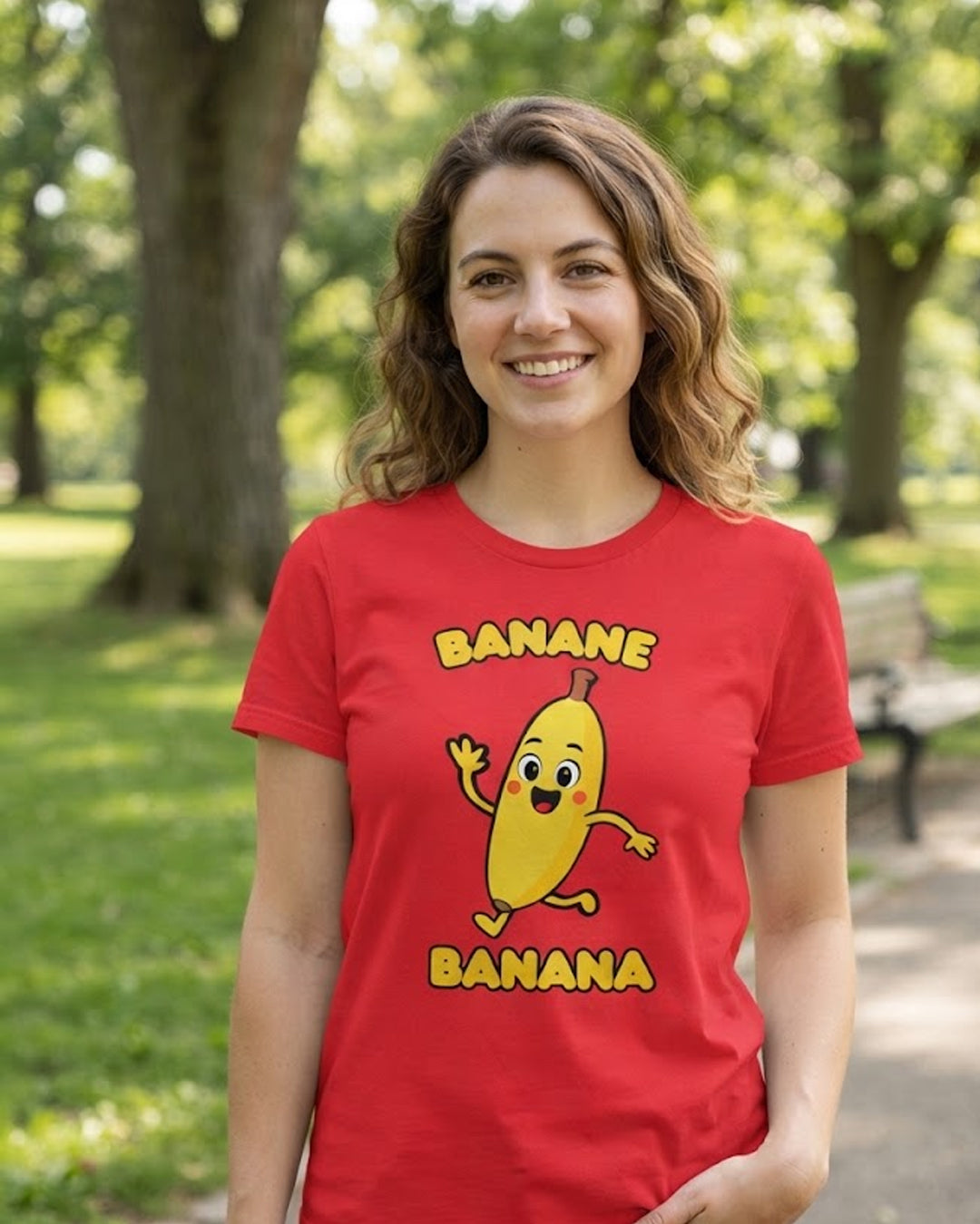 Banane (French) Banana - Adult unisex t-shirt