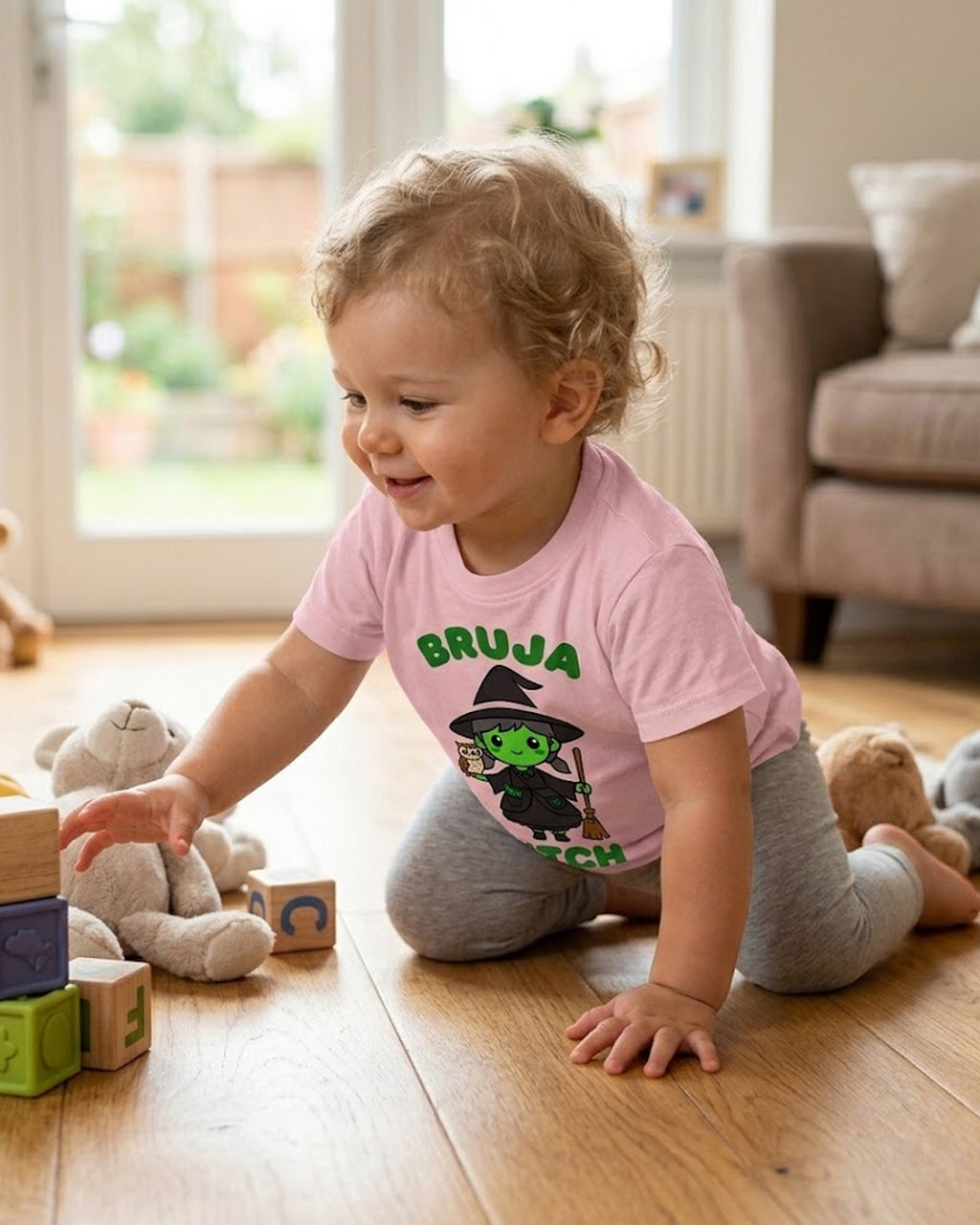 Bruja (Spanish) Witch - Toddler soft t-shirt