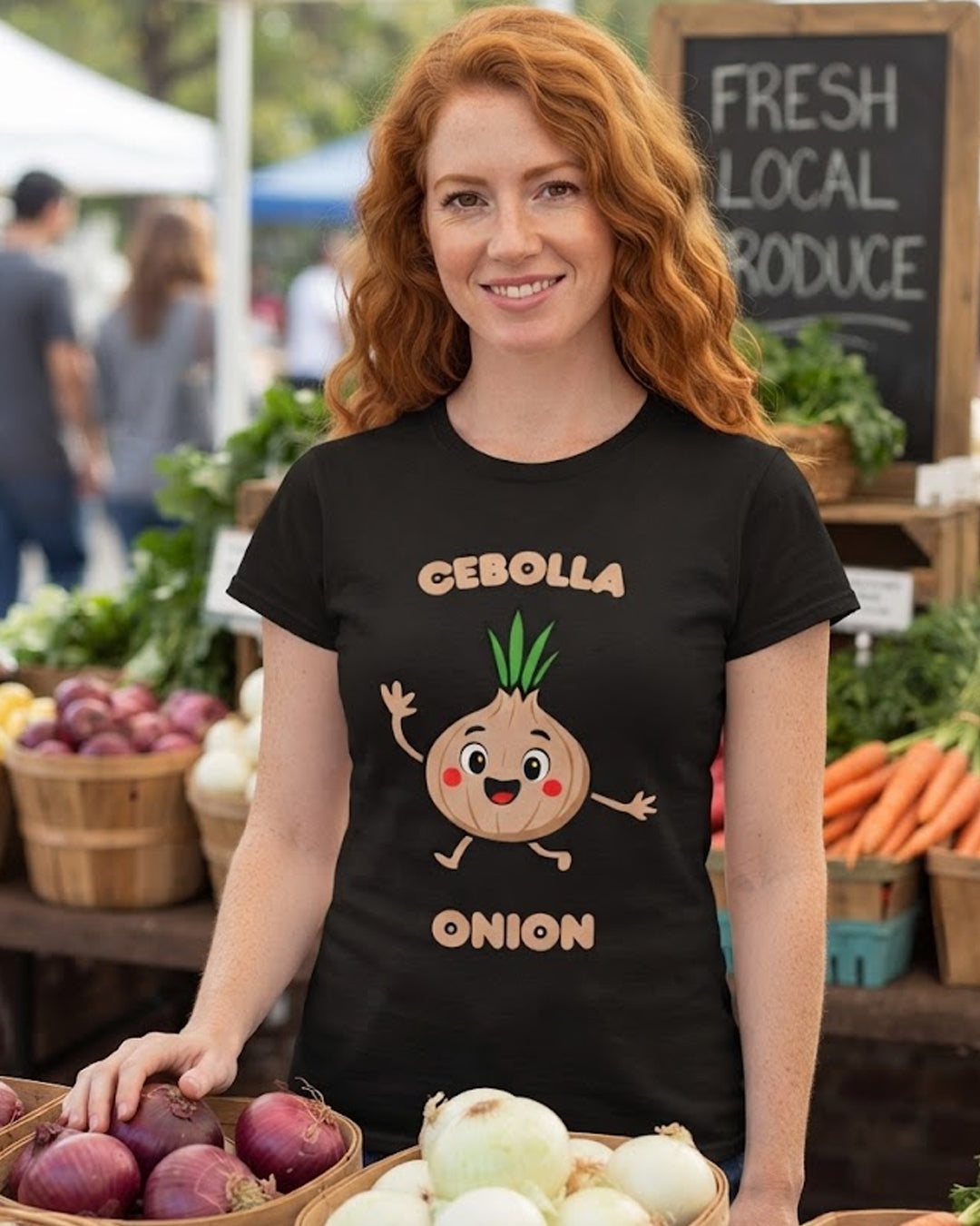 Cebolla (Spanish) Onion - Adult unisex soft t-shirt