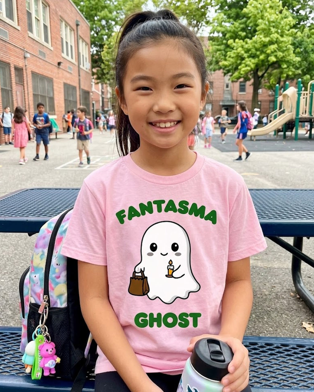 Fantasma (Spanish) Ghost - Youth unisex soft t-shirt