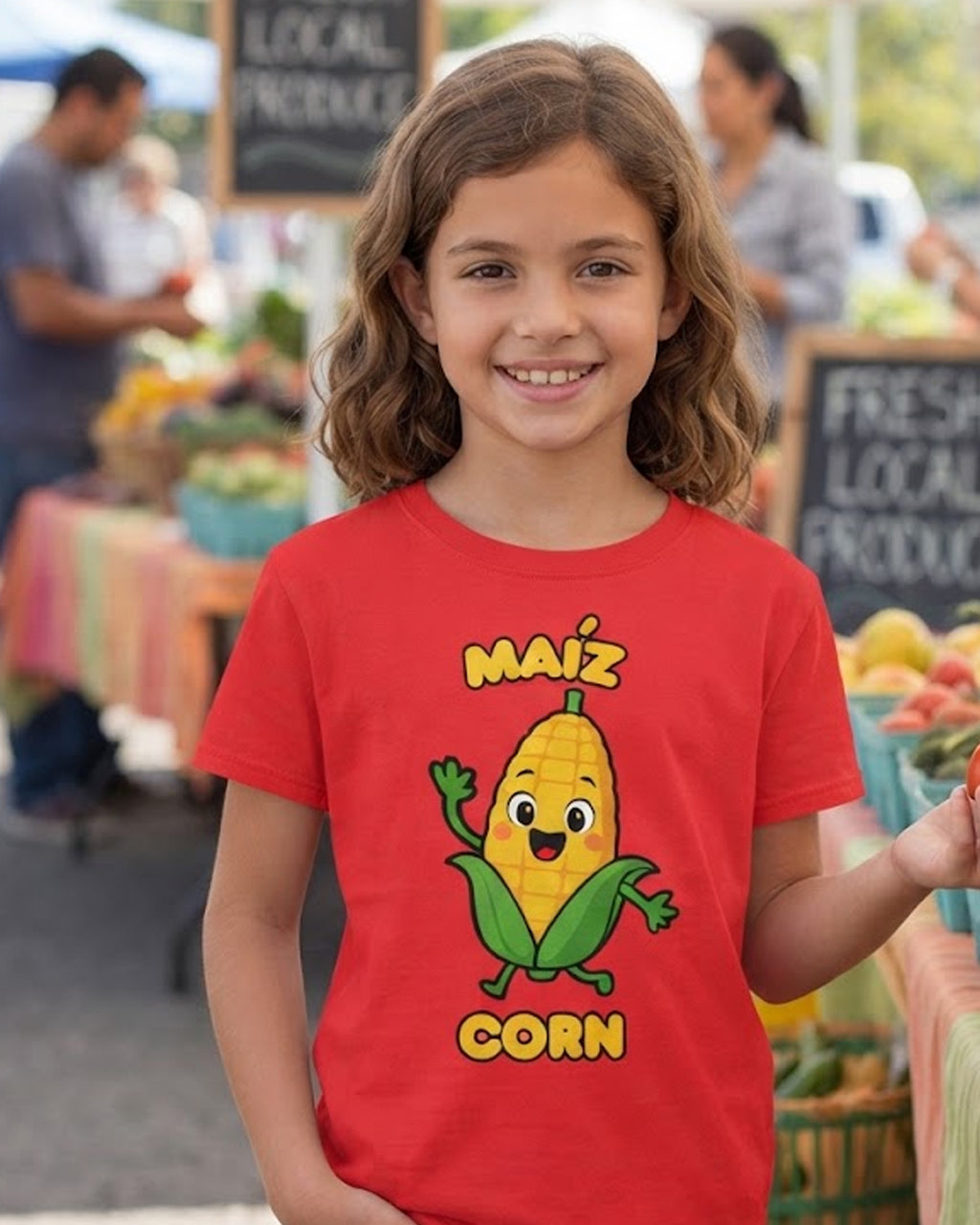 Maiz (Spanish) Corn - Youth unisex soft t-shirt