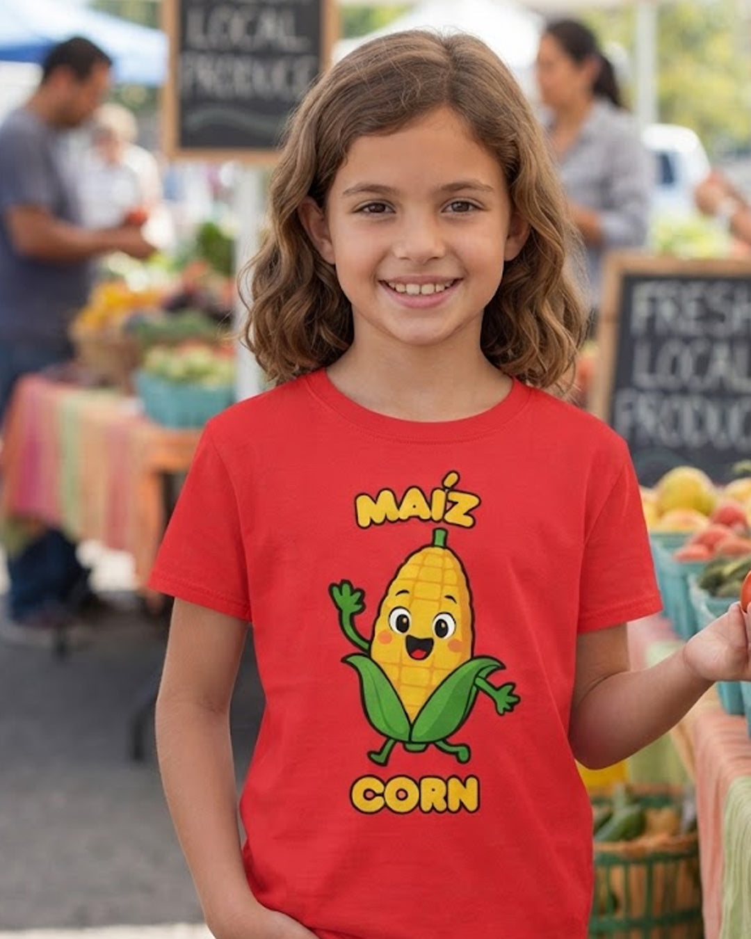 Maiz (Spanish) Corn - Youth unisex soft t-shirt