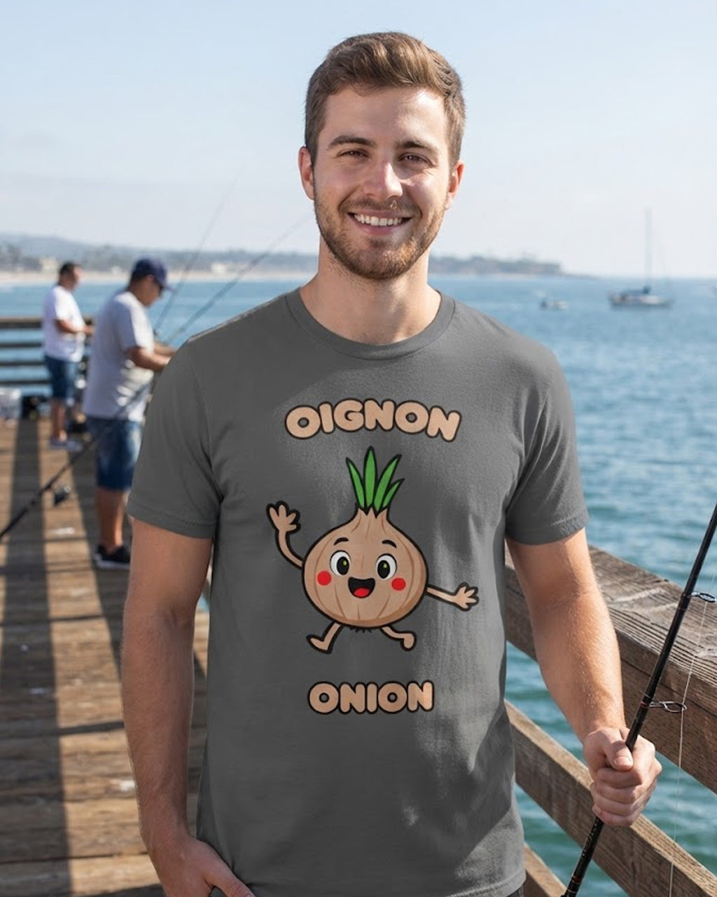 Oignon (French) Onion - Adult unisex soft t-shirt