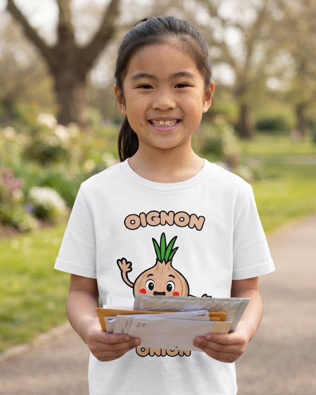 Oignon (French) Onion - Youth unisex soft t-shirt