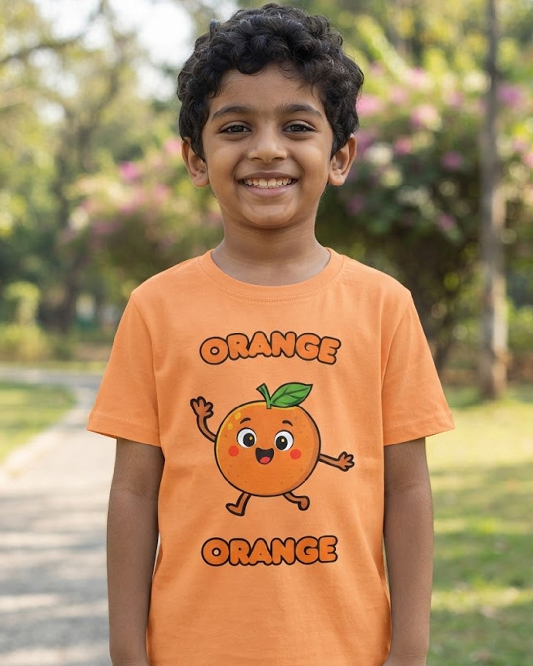 Orange (French) Orange - Youth unisex soft t-shirt