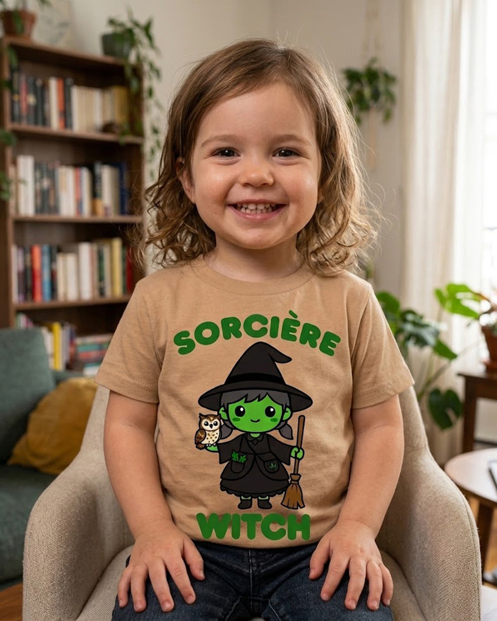 Sorciere (French) Witch - Toddler soft t-shirt