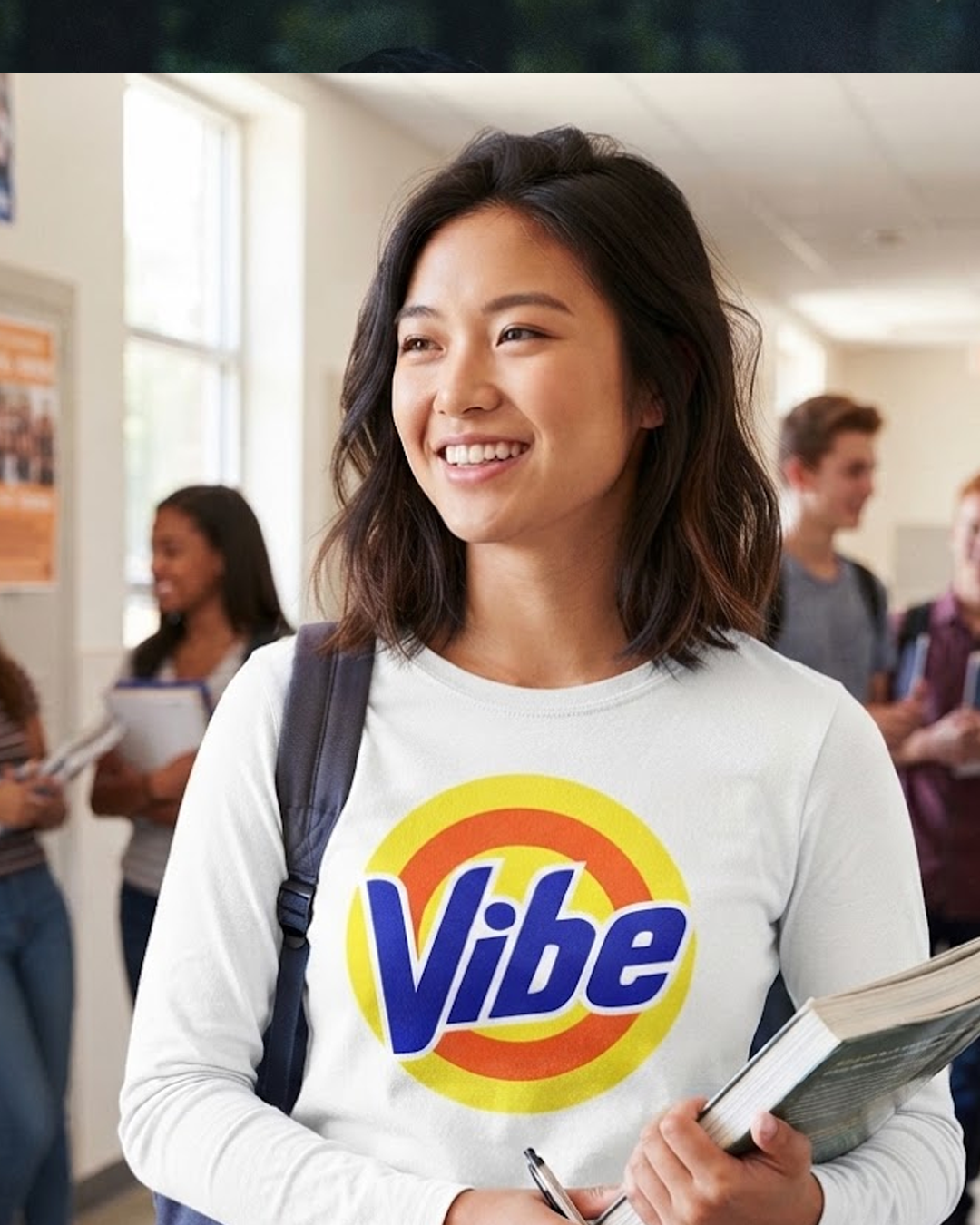 Vibe Unisex Jersey Long Sleeve Tee
